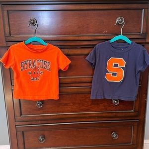 Syracuse Orange T-shirt 2-pack. Both shirts are 3T and Like new.